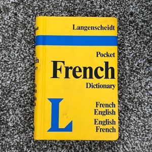 Langenscheidt French Pocket Dictionary for Languages